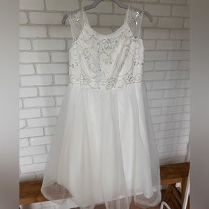 David’s bridal flower girl dress